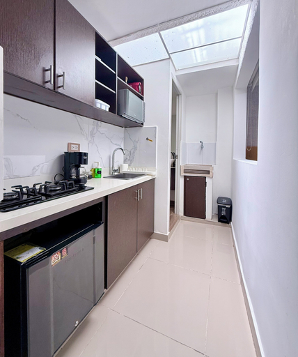 Private kitchen 2, Apartaloft Laureles Medellín Wifi, Medellín