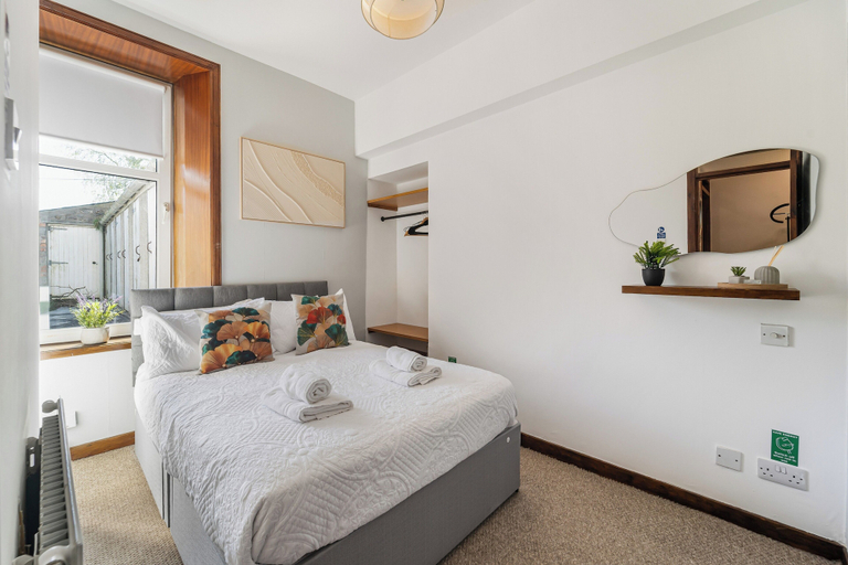Bedroom 5, Cozy West End Aberdeen 1 Bed Flat Easy Access, Aberdeen