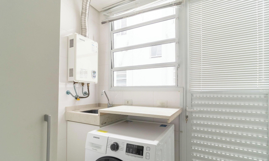 Bathroom, Apart w/ Barbecue in Condominium With Pool Bri0102, Florianopolis
