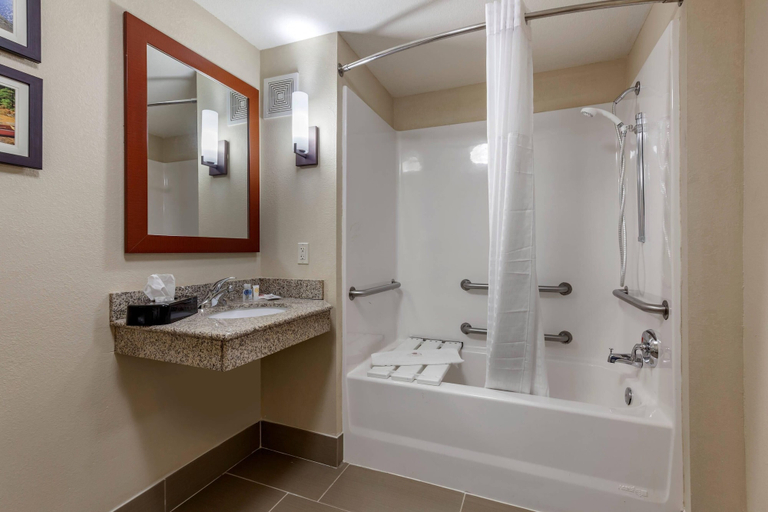Bathroom 4, Comfort Suites Oshkosh West, Winnebago