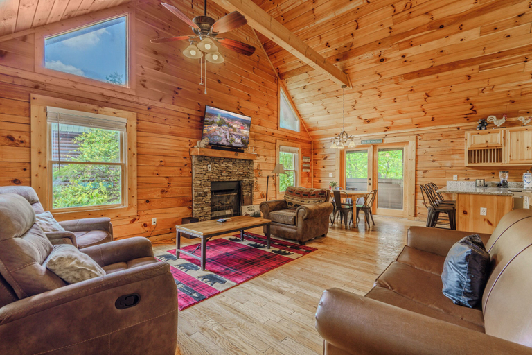 Living room 4, Porchside Pines, Sevier