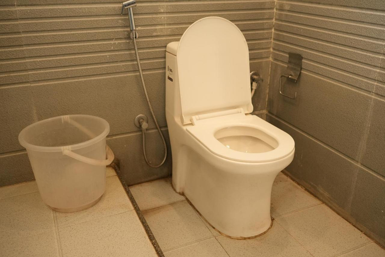 Bathroom 3, 11 Leaf Hotel, Khordha