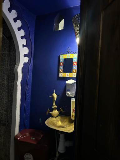 Bathroom 2, Dar Nakhla, Chefchaouen
