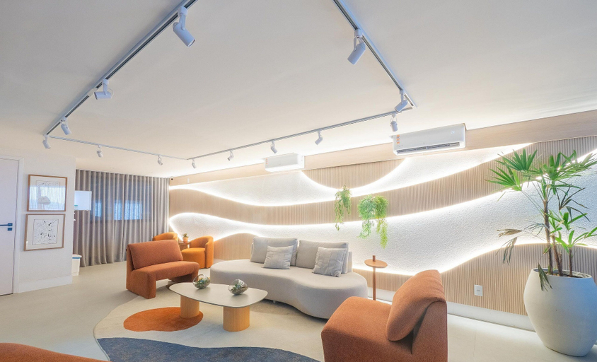 Interior, Saint Bartz Condo., Complete Leisure Facilities Facing Ondina Beach - Sbzs, Salvador