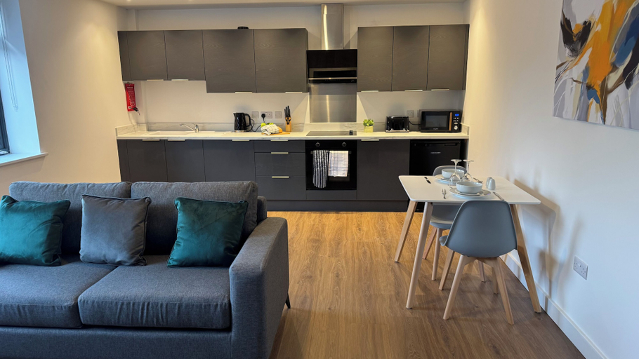 Interior, The Square Apartments Flat 6, Swindon