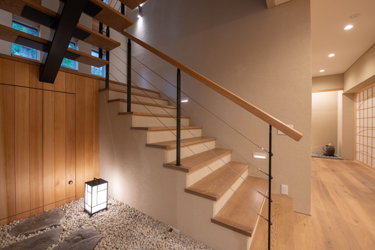 Interior entrance