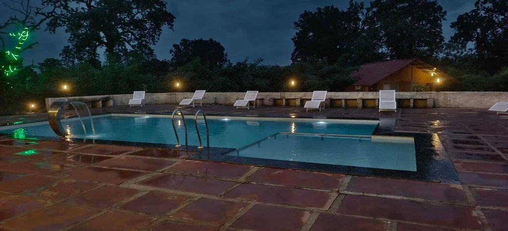 Pool 3, The Kiran's Resort Pench, Seoni