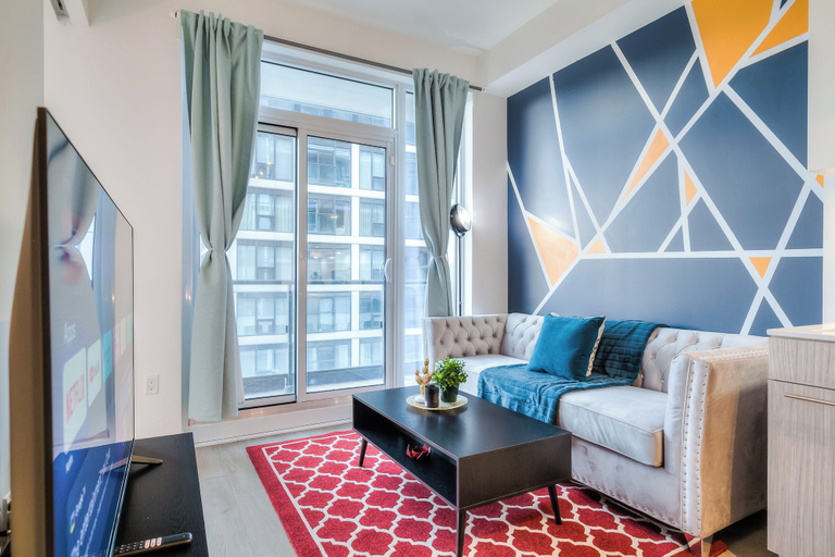 Living area 2, Saint Lawrence Suites, Toronto