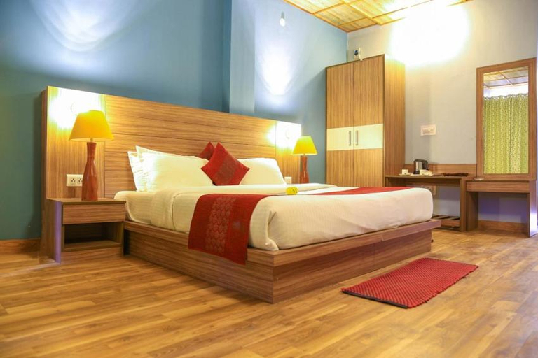 Bedroom 3, Pristine Mountain Lodge, Solan