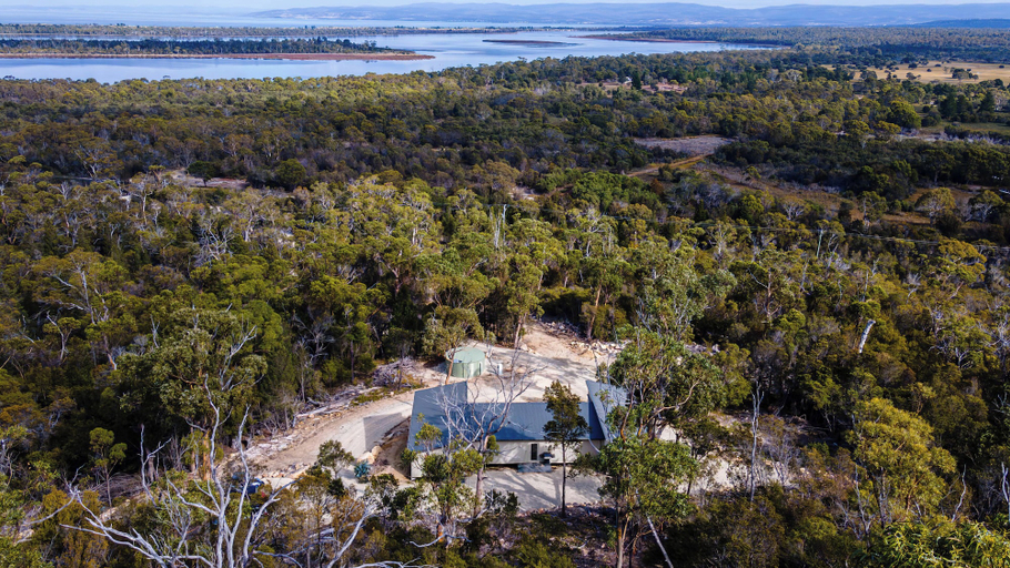 Aerial view 4, Freycinet Residences, Glamorgan-Spring Bay