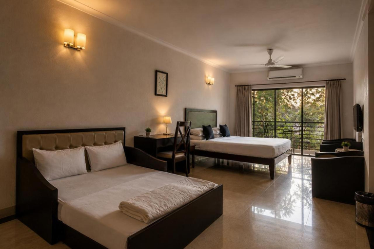 Bedroom 2, Arotel Rooms & Suites, North Goa