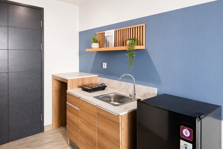 Others 5, Relaxing with Chic Design Studio Apartment at Collins Boulevard By Travelio, Tangerang