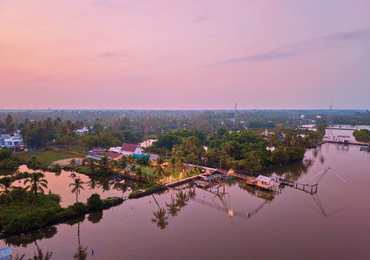 Aerial view 5, JC Den Villa Kochi by VOYE HOMES, Ernakulam