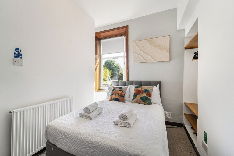 Bedroom 4, Cozy West End Aberdeen 1 Bed Flat Easy Access, Aberdeen