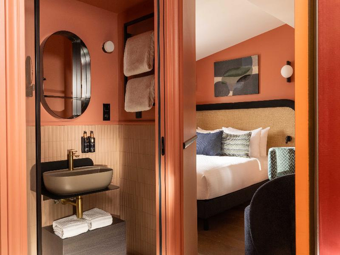 Bathroom 4, Hotel Le 6 Tiquetonne, Paris