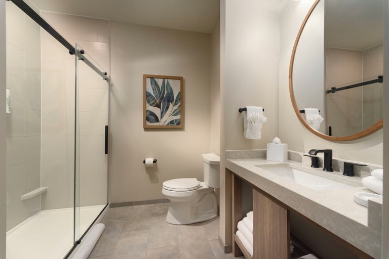 Bathroom, Point Place Casino Hotel, Madison
