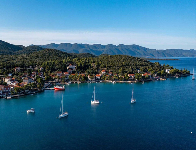 View from property 3, Beachvilla in Orebic With Jacuzzi, Orebić