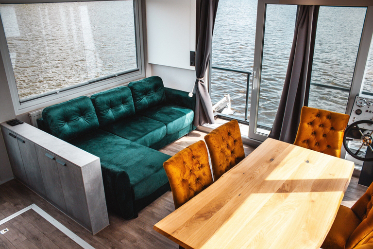 Living room 4, Schwimmendes Ferienhaus in Berlin, Berlin