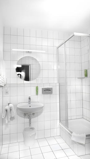 Bathroom, Stadthotel Heilbronn, Heilbronn