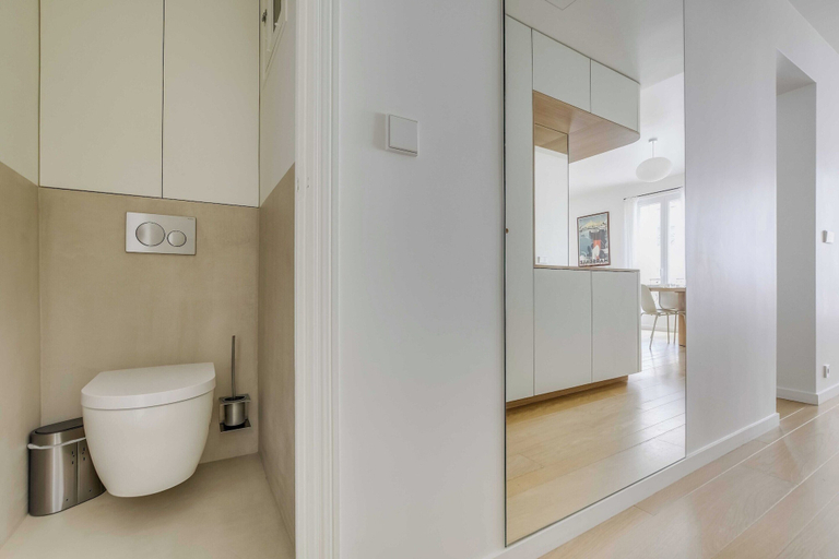 Bathroom 2, Beautiful Apartment - 1br- 4P - Sacre-coeur, Paris