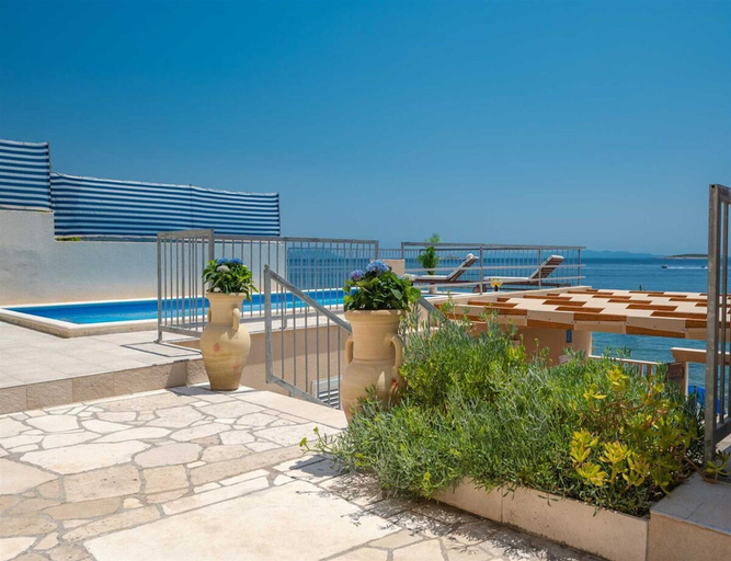 View from property 2, Beachvilla in Orebic With Jacuzzi, Orebić