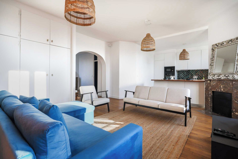 Living area 5, Magnificent apartment -2BR-6P- Saint-Denis, Seine-Saint-Denis