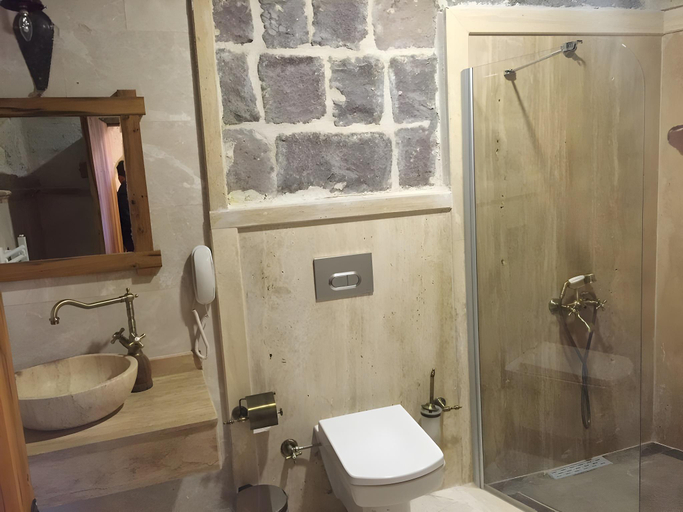 Bathroom 3, Aydinli Cave Hotel, Nevşehir