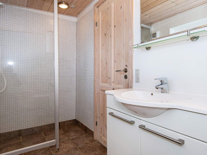 Bathroom, 6 Person Holiday Home in Ringkobing, Ringkøbing-Skjern