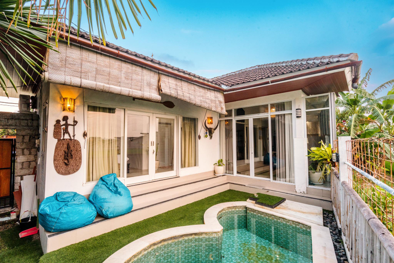 Exterior & Views 1, Minimalist Elegance: Tranquil Canggu Villa Yukki, Badung