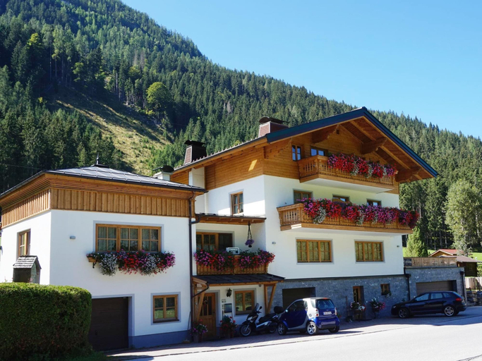Exterior & Views 1, Apartment in Flachau With Mountain Views, Sankt Johann im Pongau
