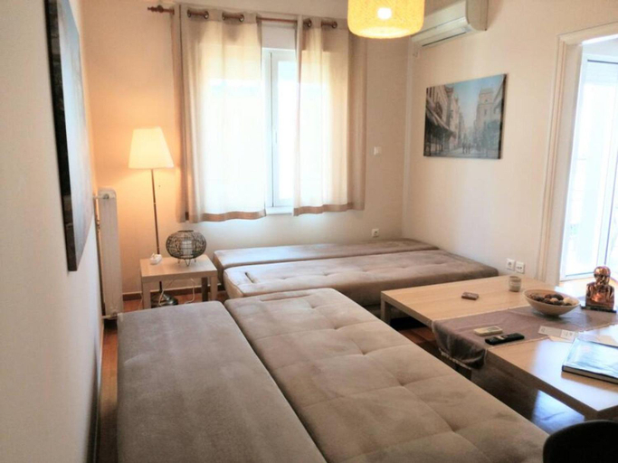 Bedroom 2, Acropolis museum grand apartment, Attica