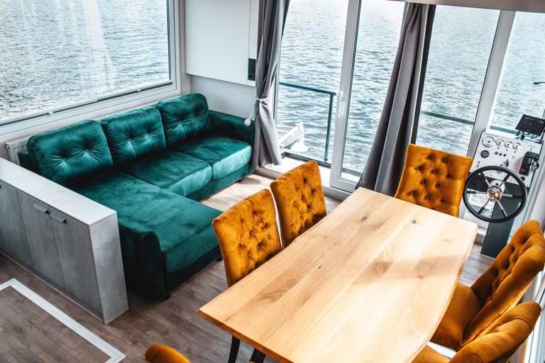 Living room 4, Schwimmendes Ferienhaus in Berlin, Berlin