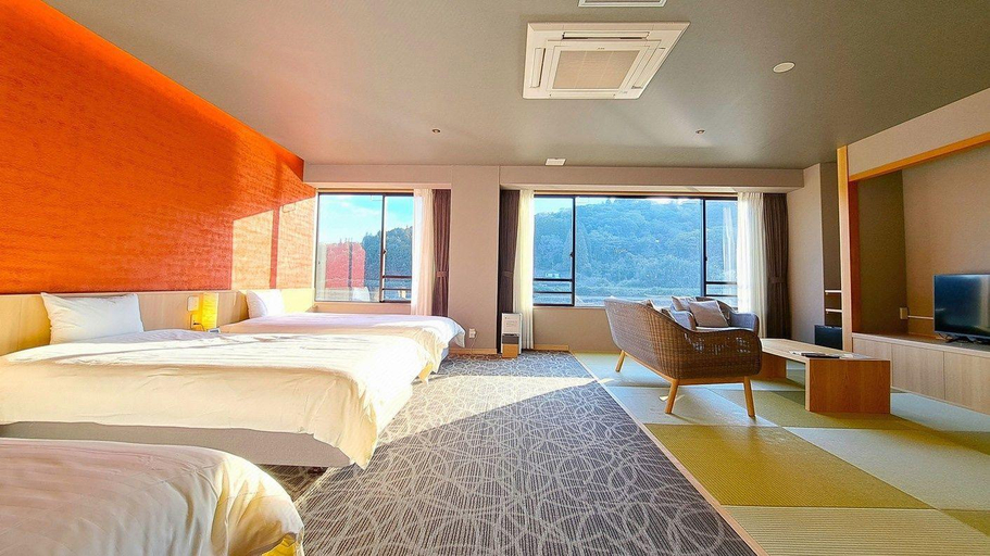 Bedroom 3, Hitoyoshi Onsen Ryokan Suiranrou, Hitoyoshi