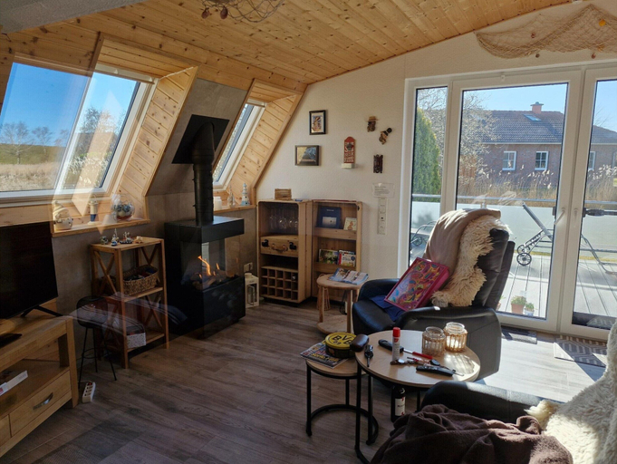 Living room 4, Nurdachhaus in Burhave, Wesermarsch