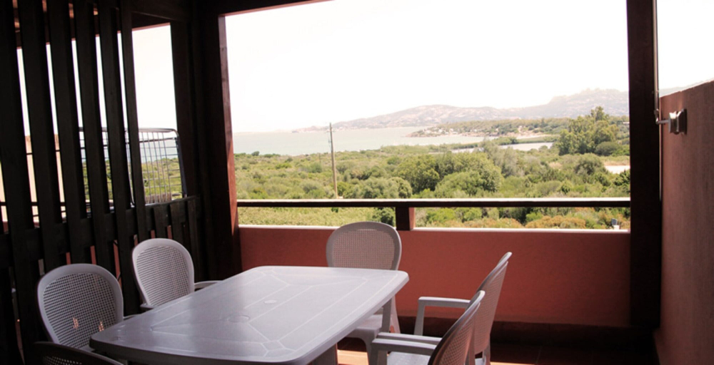 Balcony 2, Cannigione di Arzachena Apartment for 5, Olbia-Tempio