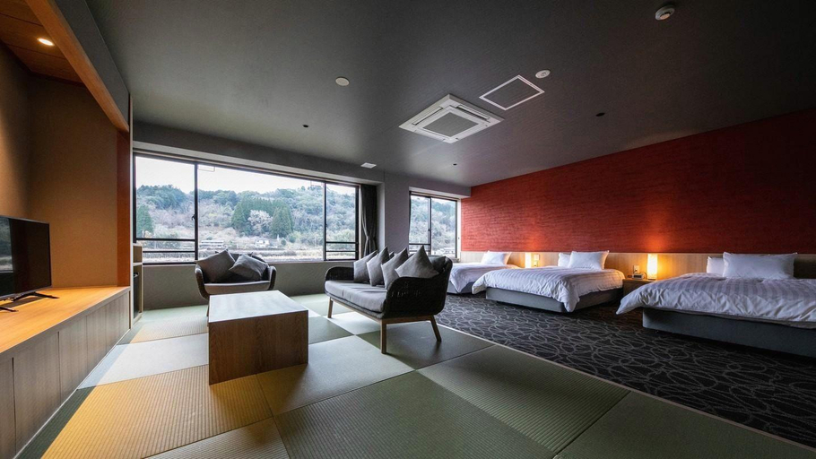 Bedroom 4, Hitoyoshi Onsen Ryokan Suiranrou, Hitoyoshi