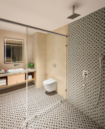 Bathroom 2, Treat Imperial Hridhaan Udaipur, Udaipur