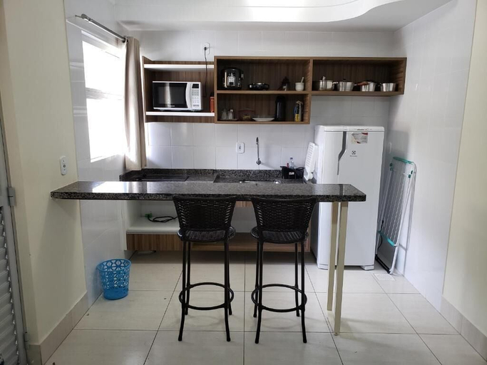 Private kitchen 3, Flat no Lacqua Diroma seu Resort, Caldas Novas