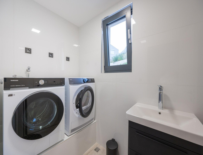 Bathroom 4, Luxury Seaview Villa With Jacuzzi, Imotski
