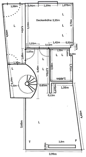 Floor plan 3, Ferienwohnung mit Meerblick in Wyk auf Foehr, Nordfriesland
