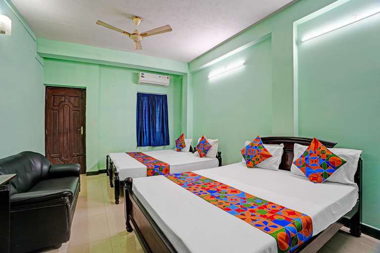 Bedroom 5, FabHotel D Qube - Porur, Thiruvallur