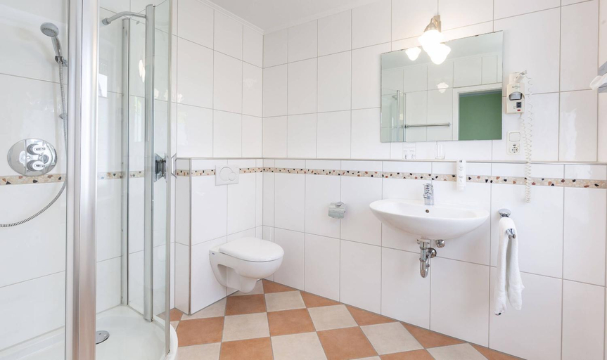 Bathroom, Hotel Keller, Siegen-Wittgenstein