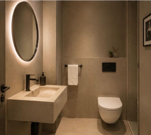 Bathroom 3, Hotel Comtur, Milano