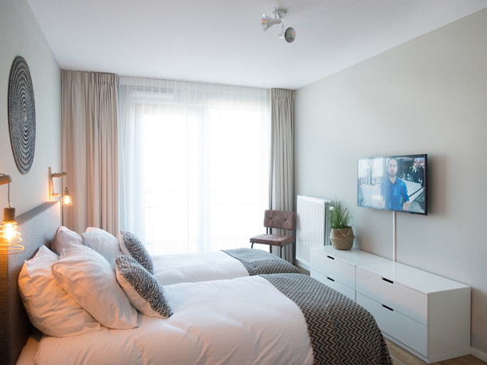 Bedroom 4, Cosy Apartment in Scheveningen, The Hague
