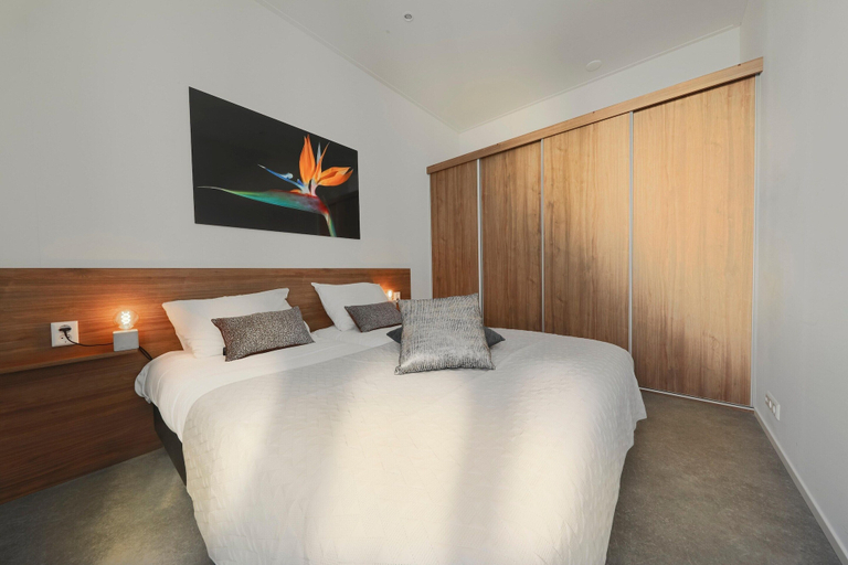 Bedroom 2, Modern Chalet in a Park Near the Veluwemeer