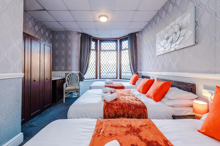 Bedroom 4, The Sonora Park Hotel, Blackpool