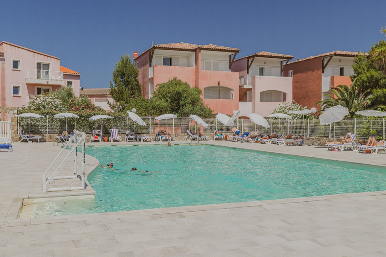 Pool, Holiday Home in Algajola, 100 m From Beach, Haute-Corse