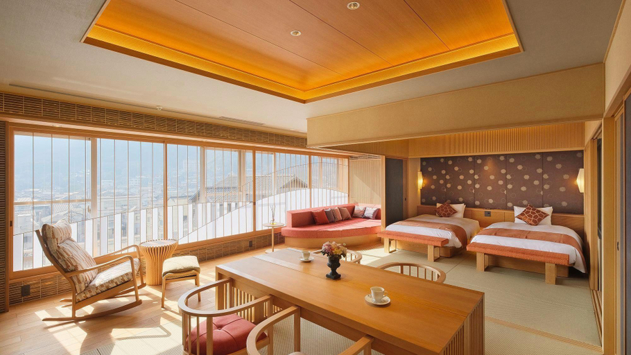 Bedroom 3, Hotel Ofutei, Fukuyama