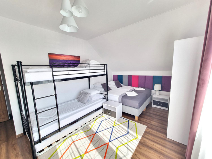Bedroom 3, Lawendowy Domek Zator Przeciszow, Chrzanów
