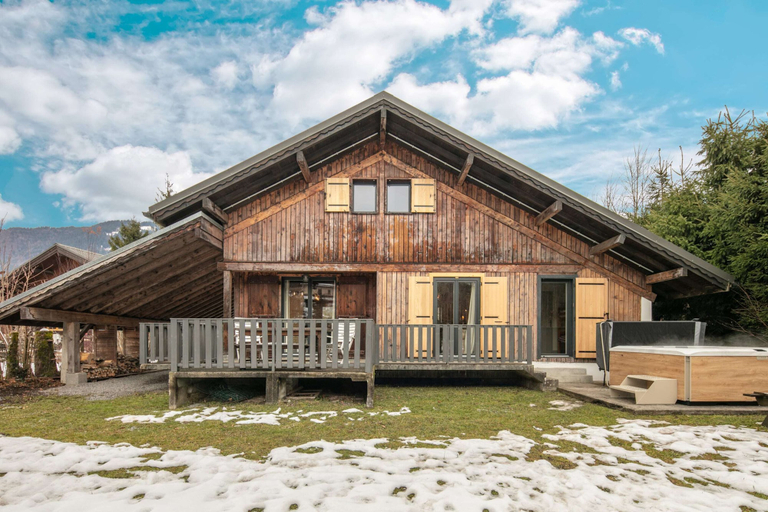 Primary image, Alpine Chalet with Private Hot Tub, Haute-Savoie